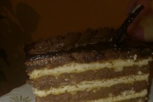 Tort de biscuiti cu ciocolata