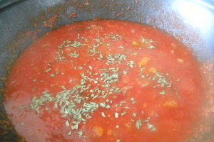 Creveti saganaki