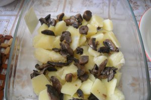 Ciuperci gratinate
