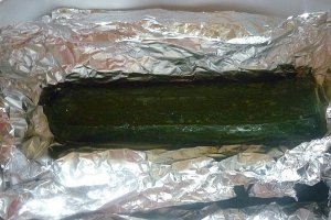 Zucchini copti cu branza si seminte