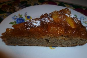 Tarta cu caramel de banane si mar