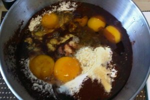 Chec cu glazura de ciocolata