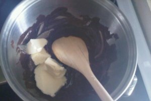 Chec cu glazura de ciocolata