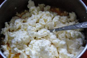 Budinca de paste cu branza dulce