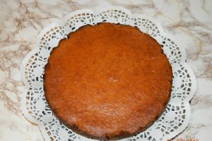 Prajitura cu branza si caramel