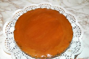 Prajitura cu branza si caramel