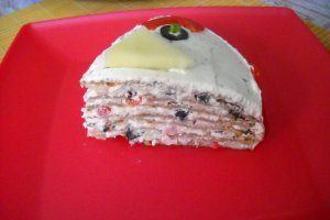 Tort de clatite sarate