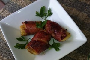 Banane cu bacon