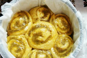 Cozonac spirala cu nuca