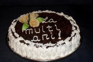 Tort ganache de ciocolata