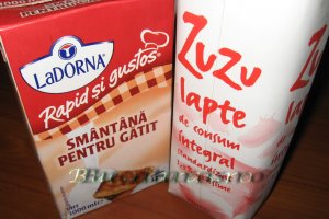 Panna cotta cu capsuni