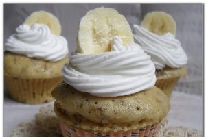 Cupcakes cu banane