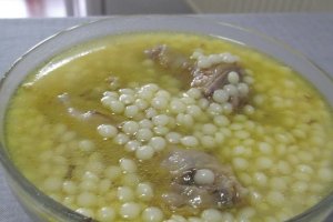 Canja de pui (supa de pui in stil portughez)