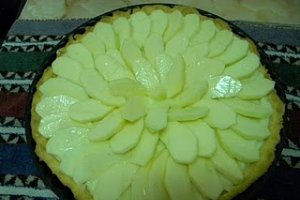 Tarta cu mere si crema de vanilie
