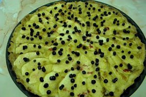 Tarta cu mere si crema de vanilie