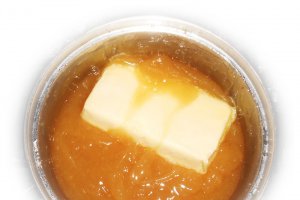 Foi cu miere de albine si crema de zahar ars