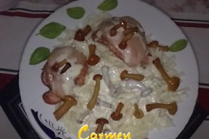 Friptura de curcan, cu paste si sos Gran Cuccina