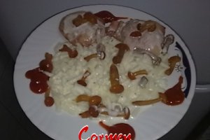 Friptura de curcan, cu paste si sos Gran Cuccina