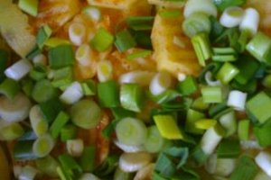 Pui umplut cu legume