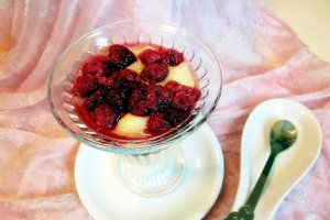 Desert cu lamaie si zmeura