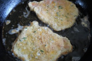 Snitele de porc aromate