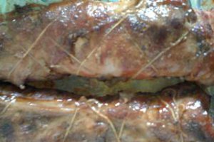 Rulada de porc cu carnati si kaiser