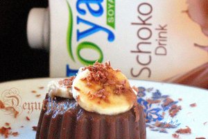 Crema de ciocolata cu banane (din lapte de soia)