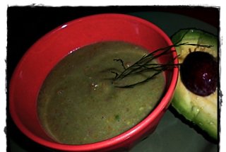 Supa de curcan cu avocado