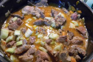 Trottole cu carne
