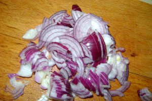 Salata de ciuperci cu sfecla si usturoi