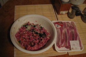 Piept de porc umplut si tapetat