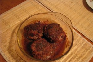 Piept de porc umplut si tapetat