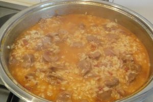 Pipote de pui cu orez