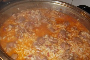 Pipote de pui cu orez