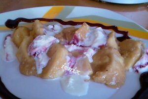 Măr în sos de caramel à la Ionix
