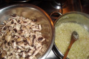 Tocanita de ciuperci si mazare
