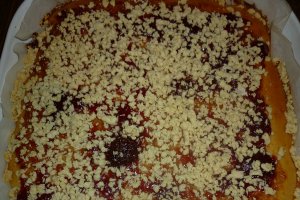 Prajitura linzer cu gem de capsuni