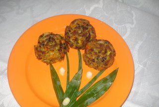 Gustare cu soia si mixt de legume