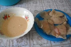 Snitele de pui cu orez indian
