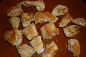 Piept de pui cu bambus