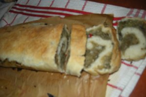 Rulada cu vinete