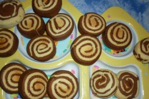 Biscuiti spiralati