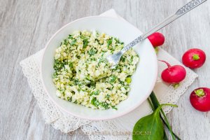 Salata de oua de prepelita