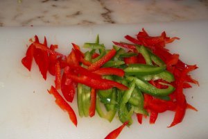 Dorada cu ghiveci de legume la cuptor
