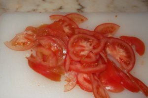 Dorada cu ghiveci de legume la cuptor