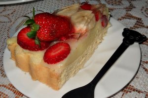 Tarta cu capsuni