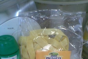 Pappardelle cu sos de spanac