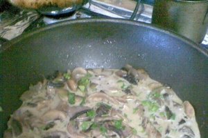 Pappardelle cu sos de spanac