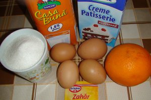 Crema de zahar ars cu portocale