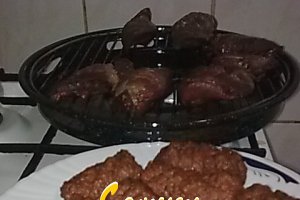 Inima si mici de porc cu Gnochi di Patate.